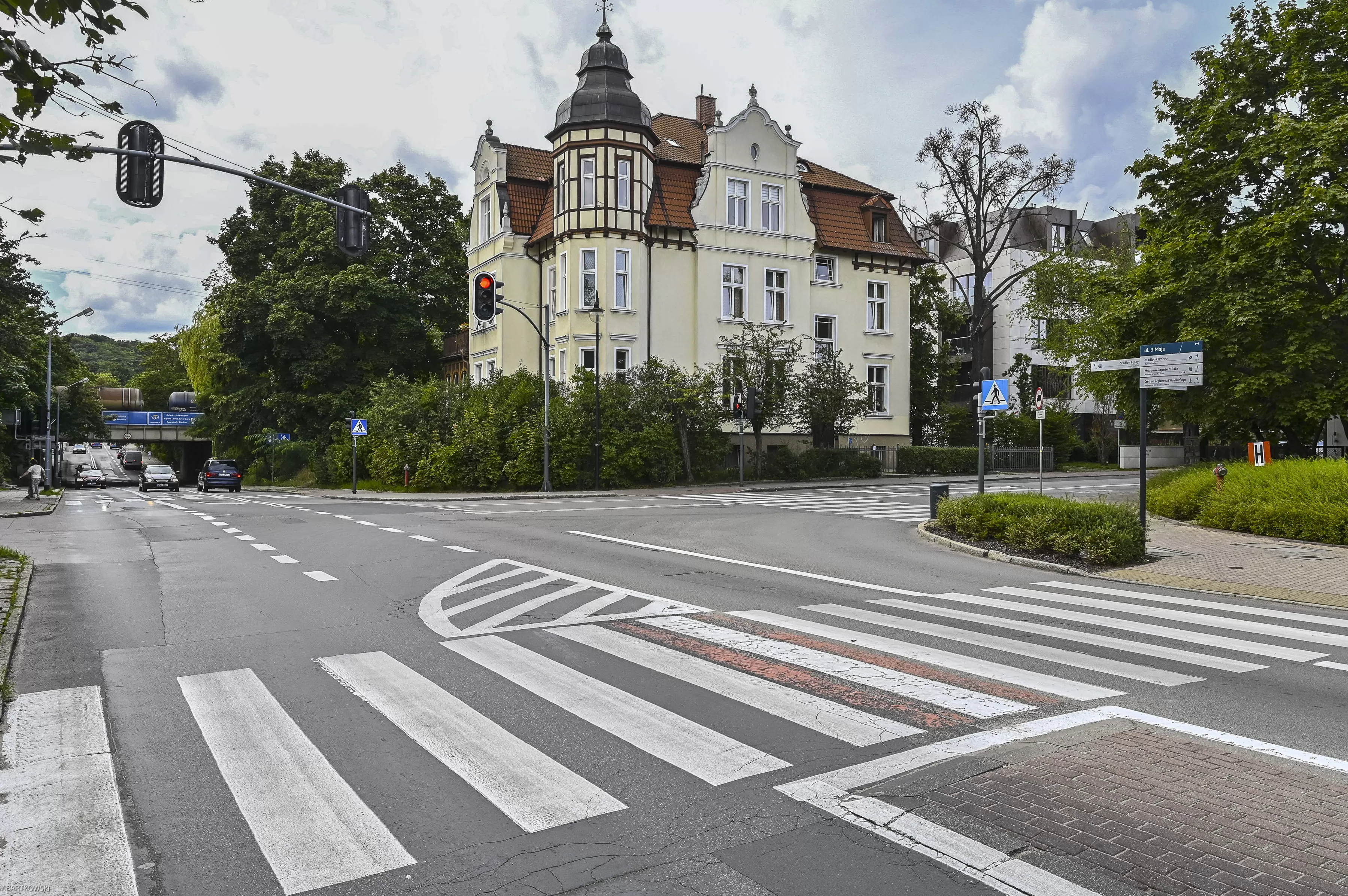 Ulica 3 Maja po przebudowie