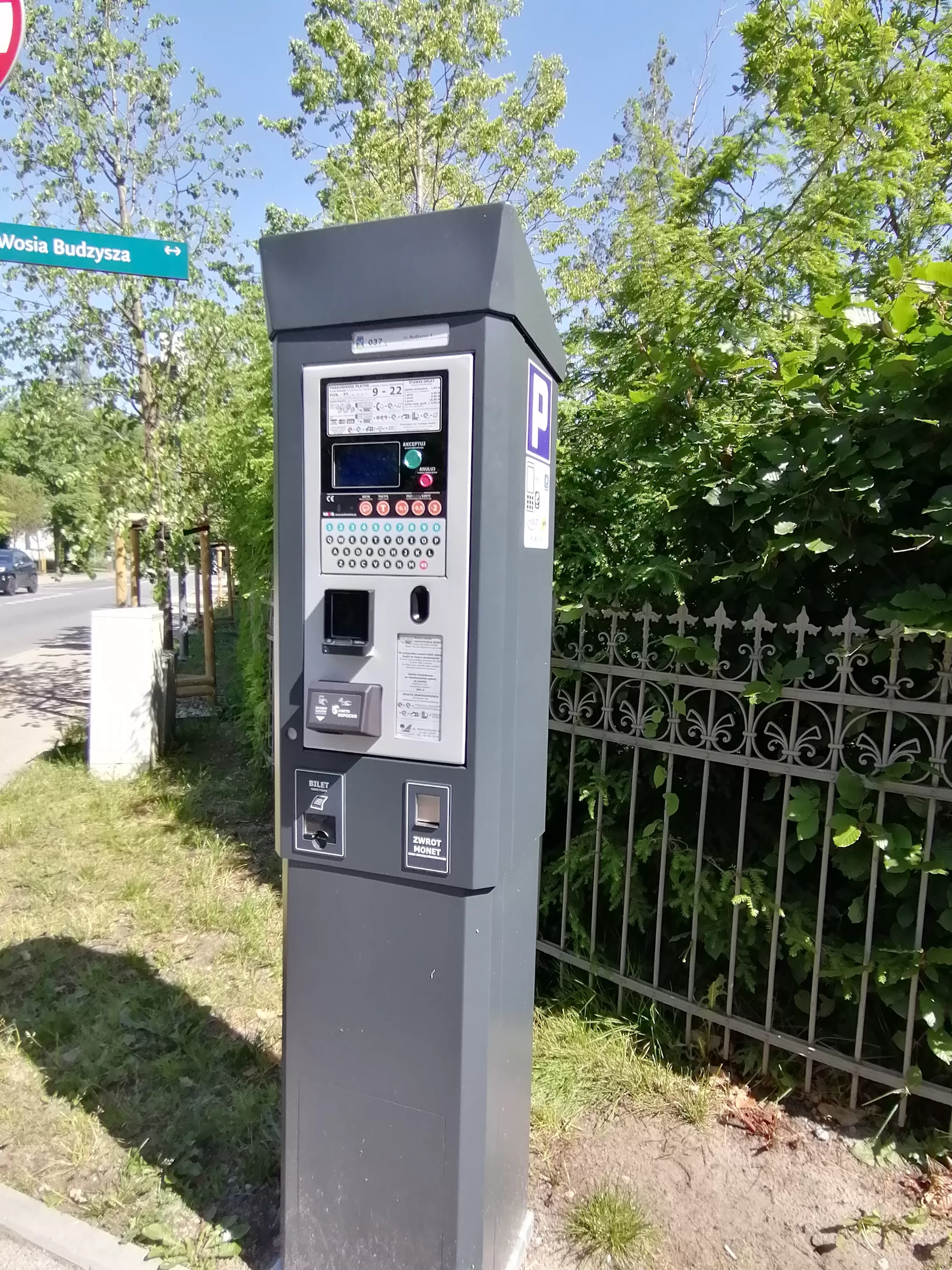 Strefa płatnego parkowania